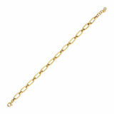 14k Gold | Oval Link Chunky Bracelet