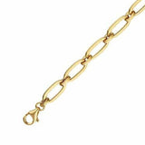 14k Gold | Oval Link Chunky Bracelet