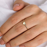 14k Gold | Initial Heart Ring