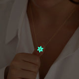 14k Gold | Luminous Jasmine Flower Necklace