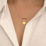 14k Gold | Luminous Jasmine Flower Necklace