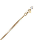 14k Gold | Red Heart Curb Chain & Paperclip Link Bracelet