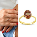 14k Gold | Diaspore Gemstone Ring