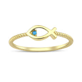 14k Gold | Aquarius Ring