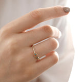 14k Gold | Aquarius Ring