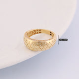 14k Gold | Perforated Design Ring