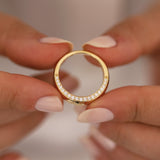 14k Gold | Perforated Design Ring