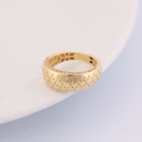 14k Gold | Perforated Design Ring