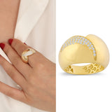 14k Gold | Chunky Dome Ring