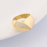 14k Gold | Chunky Dome Ring