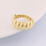 14k Gold | Marquise Shaped Dome Ring