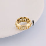 14k Gold | Bold Wave Ring