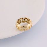 14k Gold | Bold Wave Ring