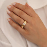 14k Gold | Curled Ring