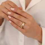 14k Gold | Curled Ring