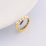 14k Gold | Beaded Ring