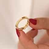 14k Gold | Beaded Ring