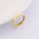 14k Gold | Beaded Ring