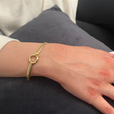 14k Gold | 5mm Herringbone Bracelet with Sailor Clasp