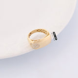 14k Gold | Thick Rectangular Ring