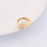 14k Gold | Thick Rectangular Ring