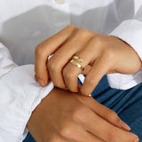 14k Gold | Personalized Band Ring