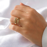 14k Gold | Personalized Band Ring