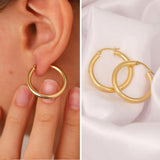 14k Gold | Hoop Earrings