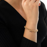 14k Gold | Rolo Bracelet with Lobster Clasp | 3mm - 8mm