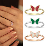 14k Gold | Butterfly Ring