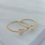 14k Gold | Heart Ring