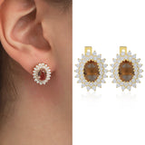 14k Gold | Turkish Diaspore Clip-on Earrings