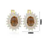 14k Gold | Turkish Diaspore Clip-on Earrings