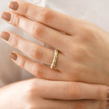 14k Gold | Loop Texture Ring