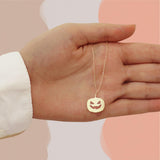 14k Gold | Minimalist Ghost Necklace