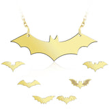 14k Gold | Halloween Bat Necklace