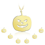 14k Gold | Pumpkin Necklace