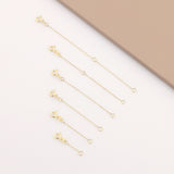 14k Gold | 0.85mm Cable Chain Extender