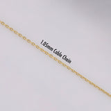 14k Gold | 1.05mm Cable Chain Extender