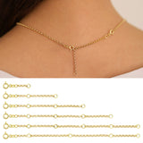 14k Gold | 2mm Rolo Chain Extender