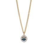 14k Gold | Chain Evil Eye Necklace