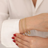 14k Gold | Vienna Chain Bracelet