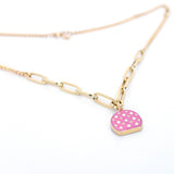 14k Gold | Cute Purse - Bag Charm Necklace