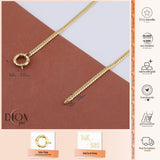 14k Gold | Sailor Lock Herringbone Chain