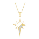 14k Gold | Modern North Star Necklace