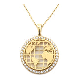 14k Gold | Earth Necklace