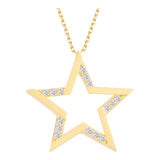 14k Gold | Polaris Star Pendant Necklace