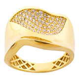 14k Gold | Inclined Fore Finger Ring