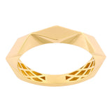 14k Gold | Ridged Forefinger Ring