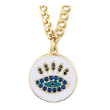 14k Gold | Chain Evil Eye Necklace